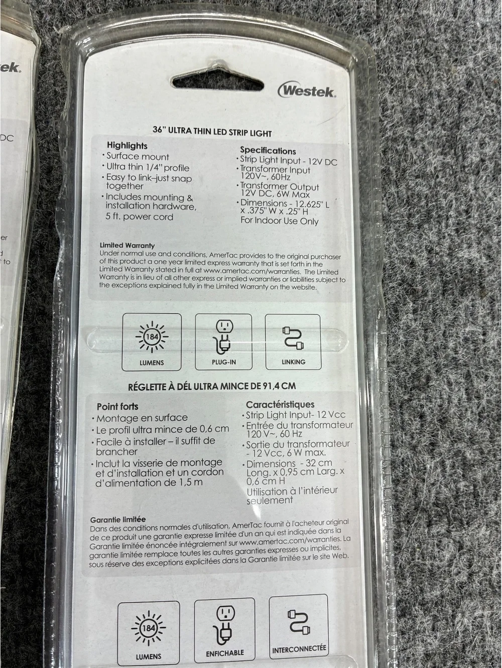 Set of 2 Westek 36